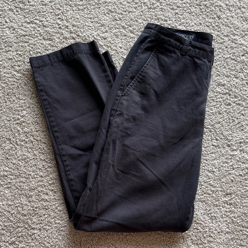 Lands' End Classic Black Pants